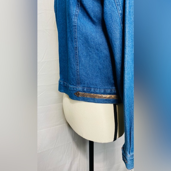 VINTAGE NANCY BOLEN WOMENS DENIM JACKET - Picture 10 of 16